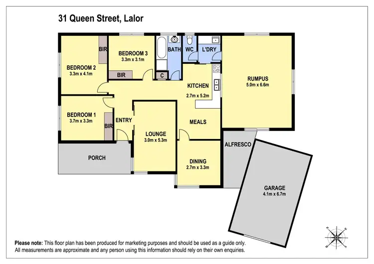 Floorplan of Homely house listing, 31 Queen Street, Lalor VIC 3075