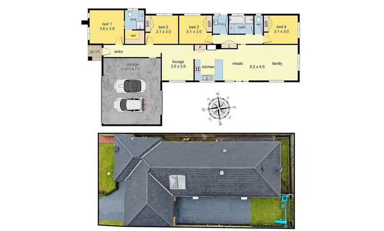 Floorplan of Homely house listing, 64 Clydevale Avenue, Clyde North VIC 3978