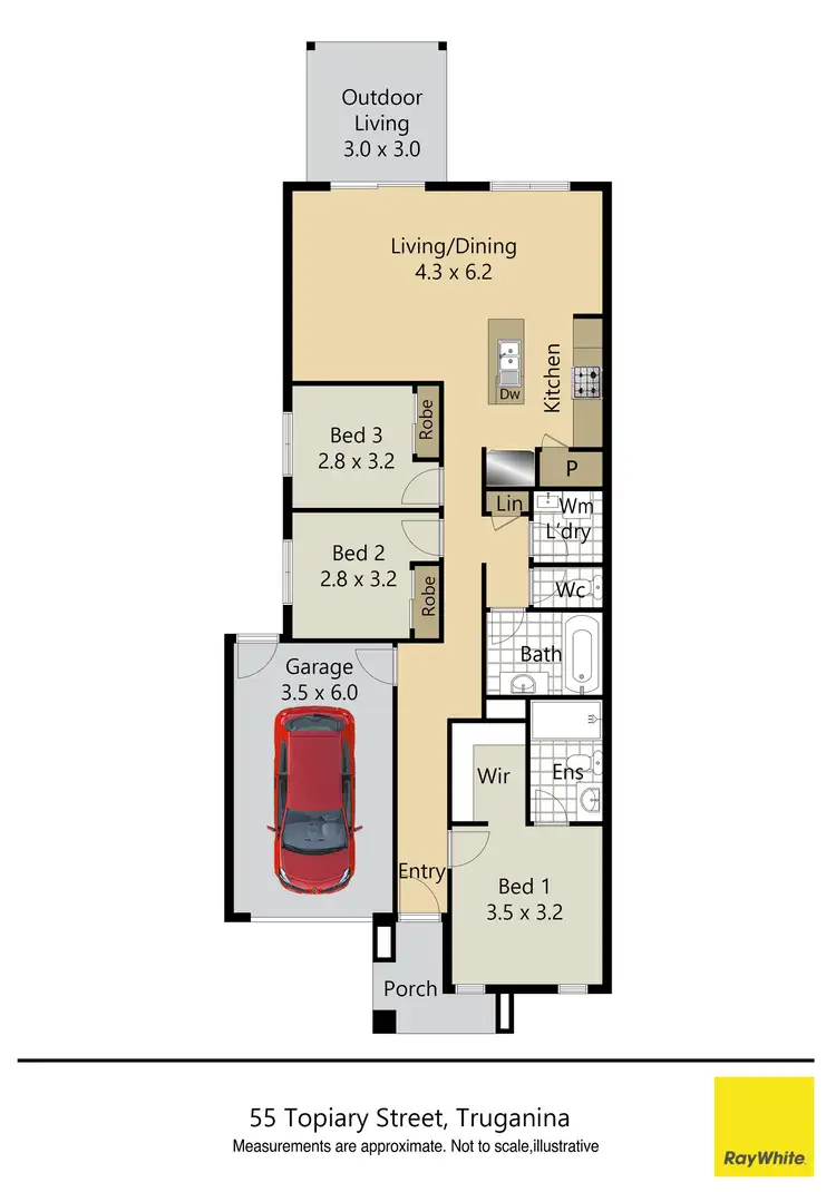 Floorplan of Homely house listing, 55 Topiary Street, Truganina VIC 3029