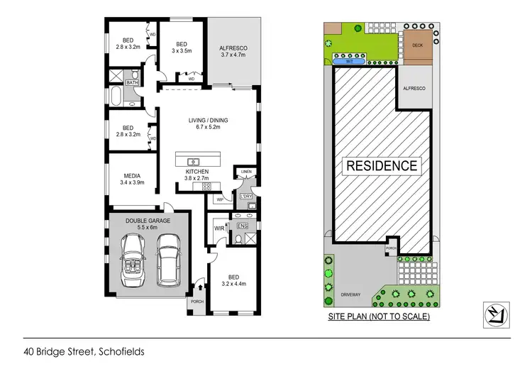 Floorplan of Homely house listing, 40 Bridge Street, Schofields NSW 2762