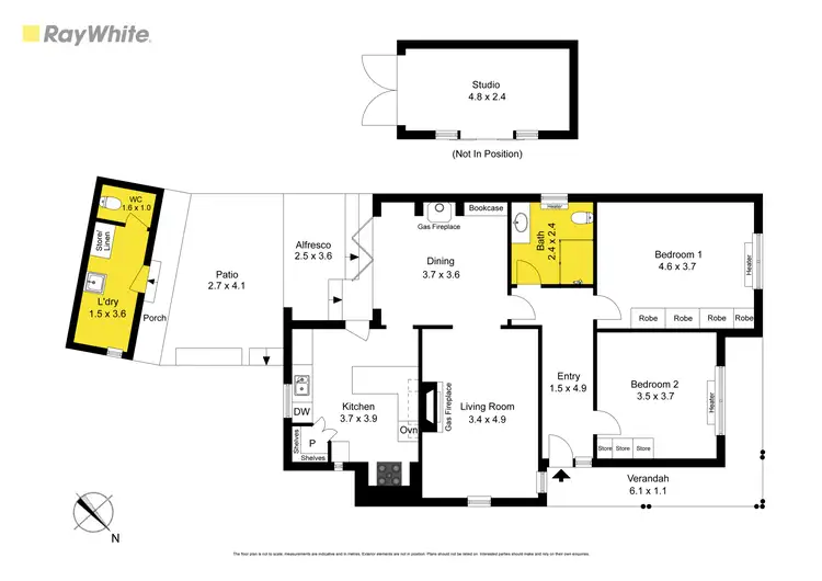 Floorplan of Homely house listing, 322 Barkly Street, Golden Point VIC 3350