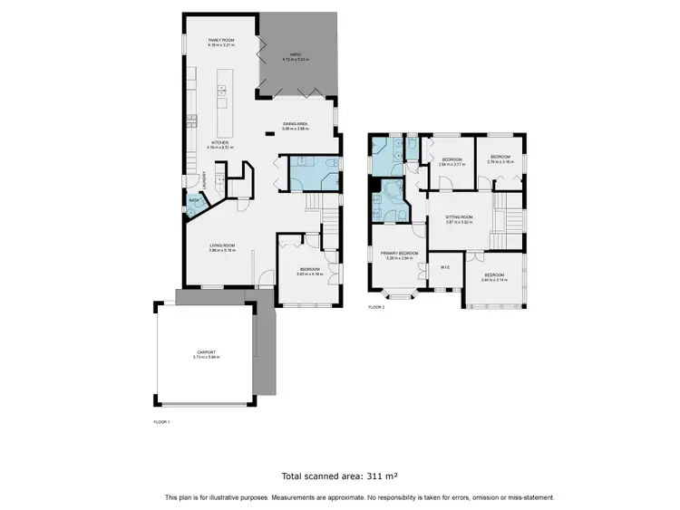 Floorplan of Homely house listing, 48 Chermside Street, Grange QLD 4051