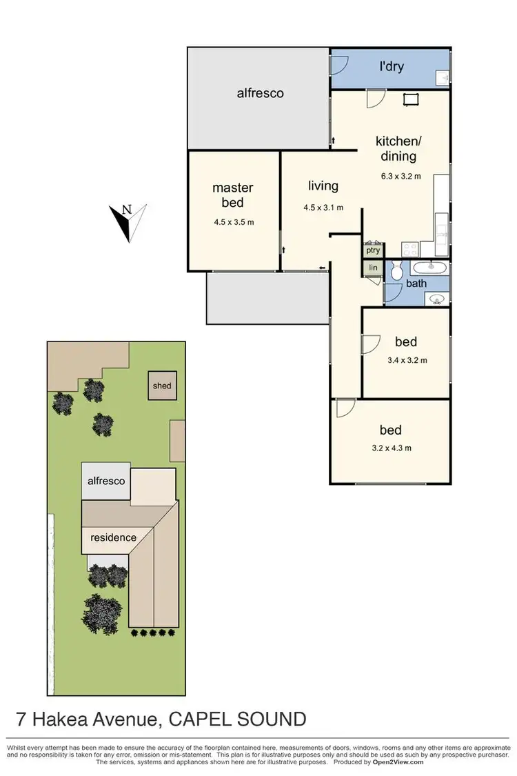 Floorplan of Homely house listing, 7 Hakea Avenue, Capel Sound VIC 3940