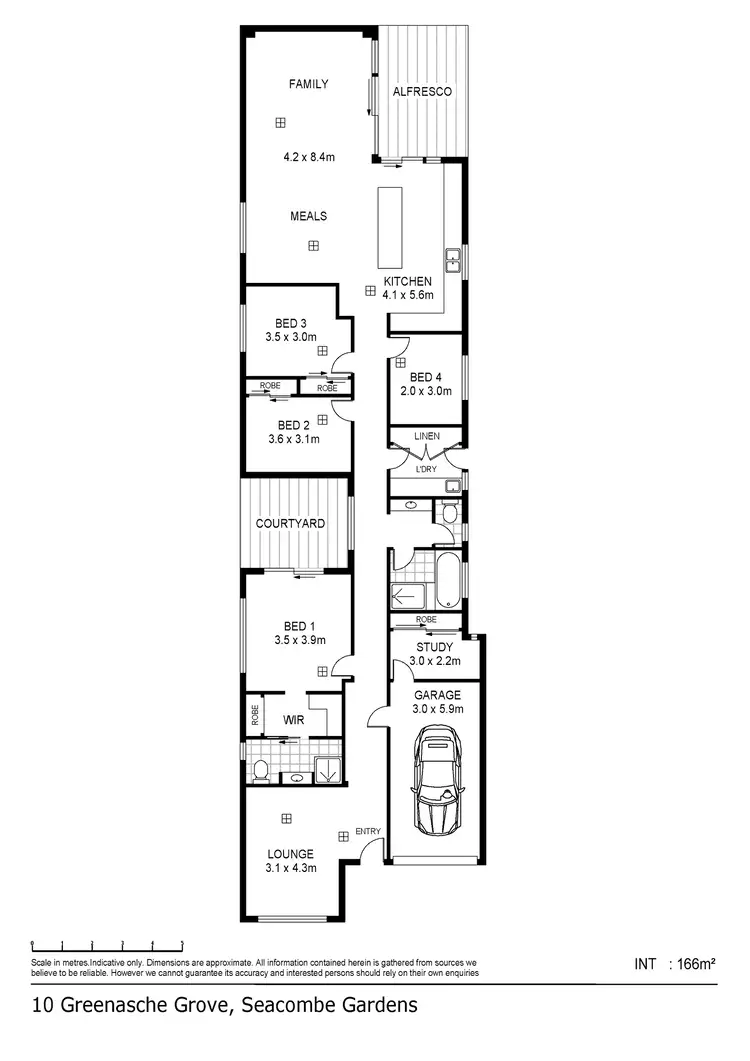 Floorplan of Homely house listing, 10 Greenasche Grove, Seacombe Gardens SA 5047