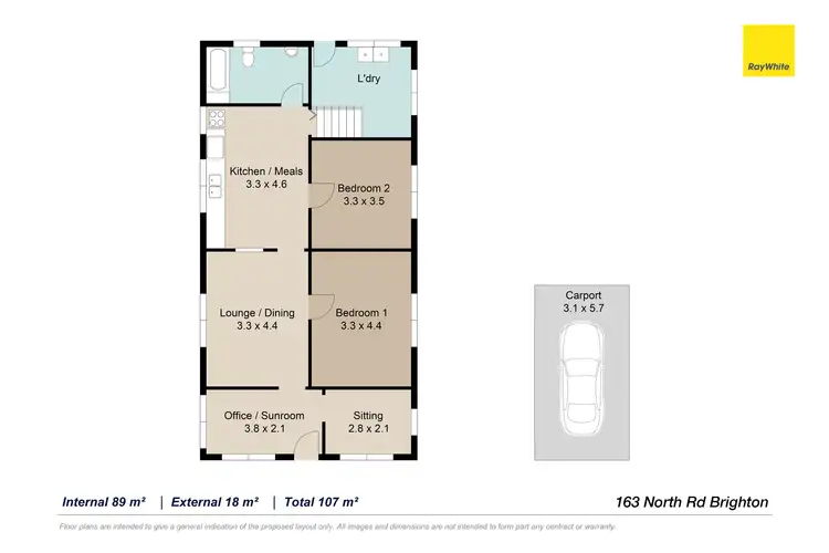 Floorplan of Homely house listing, 163 North Road, Brighton QLD 4017