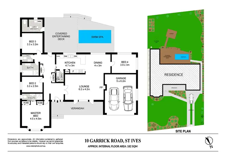 Floorplan of Homely house listing, 10 Garrick Road, St Ives NSW 2075