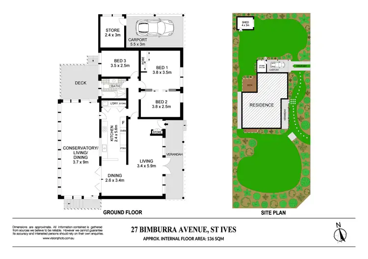 Floorplan of Homely house listing, 27 Bimburra Avenue, St Ives NSW 2075