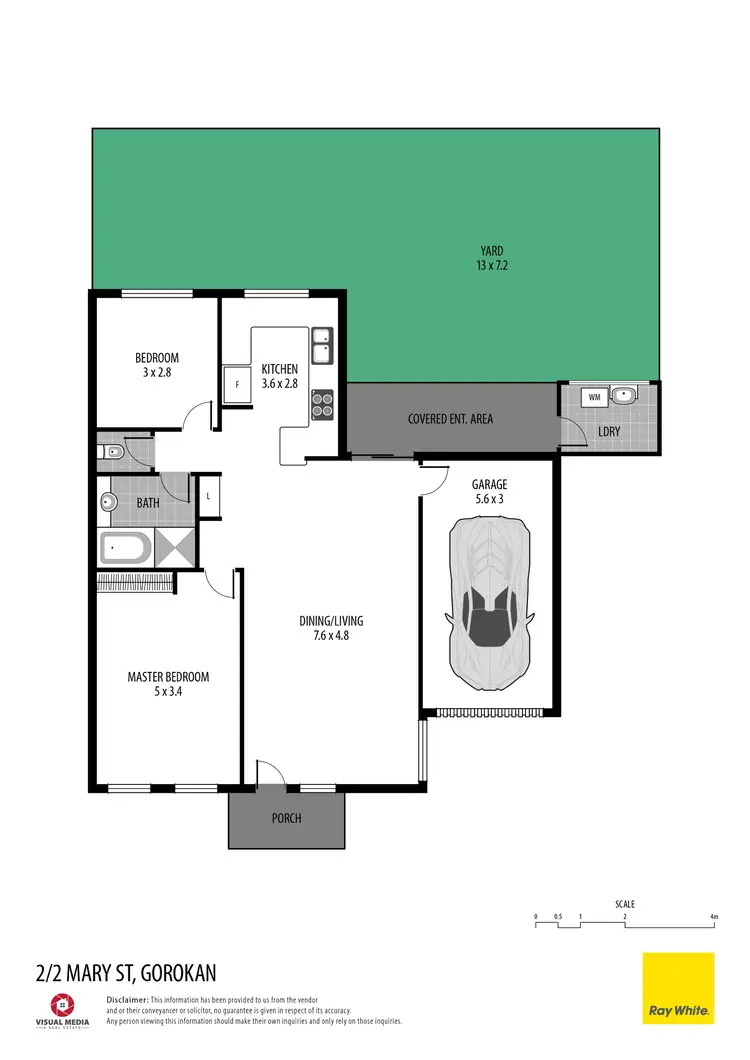 Floorplan of Homely villa listing, 2/2 Mary Street, Gorokan NSW 2263