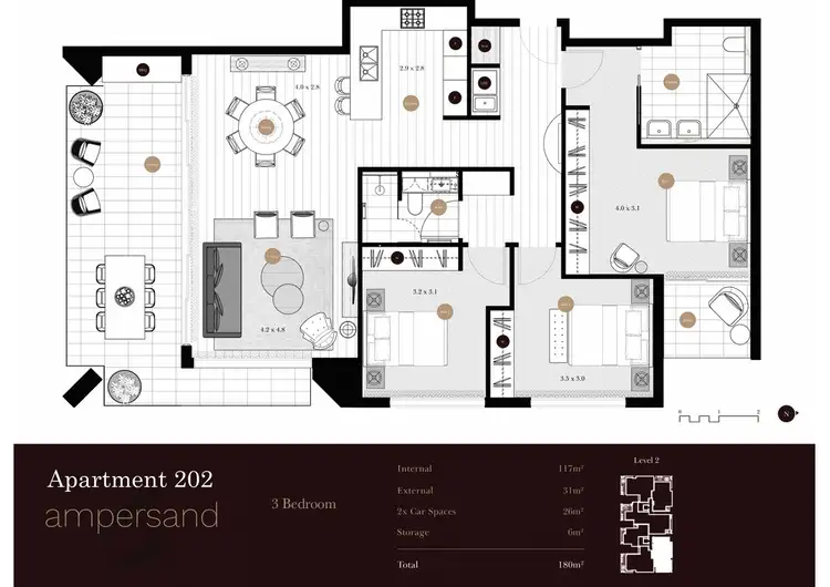 Floorplan of Homely other listing, 202/23-29 Gilroy Road, Turramurra NSW 2074