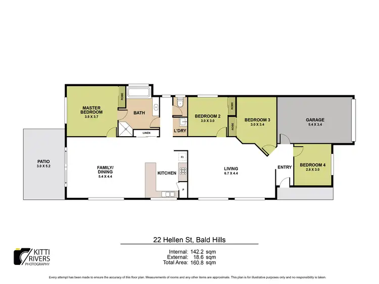Floorplan of Homely house listing, 22 Hellen Street, Bald Hills QLD 4036