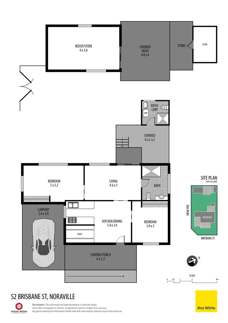 Floorplan of Homely house listing, 52 Brisbane Street, Noraville NSW 2263