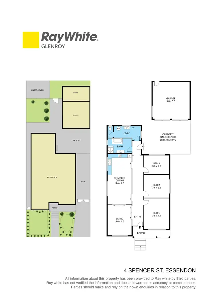 Floorplan of Homely house listing, 4 Spencer Street, Essendon VIC 3040