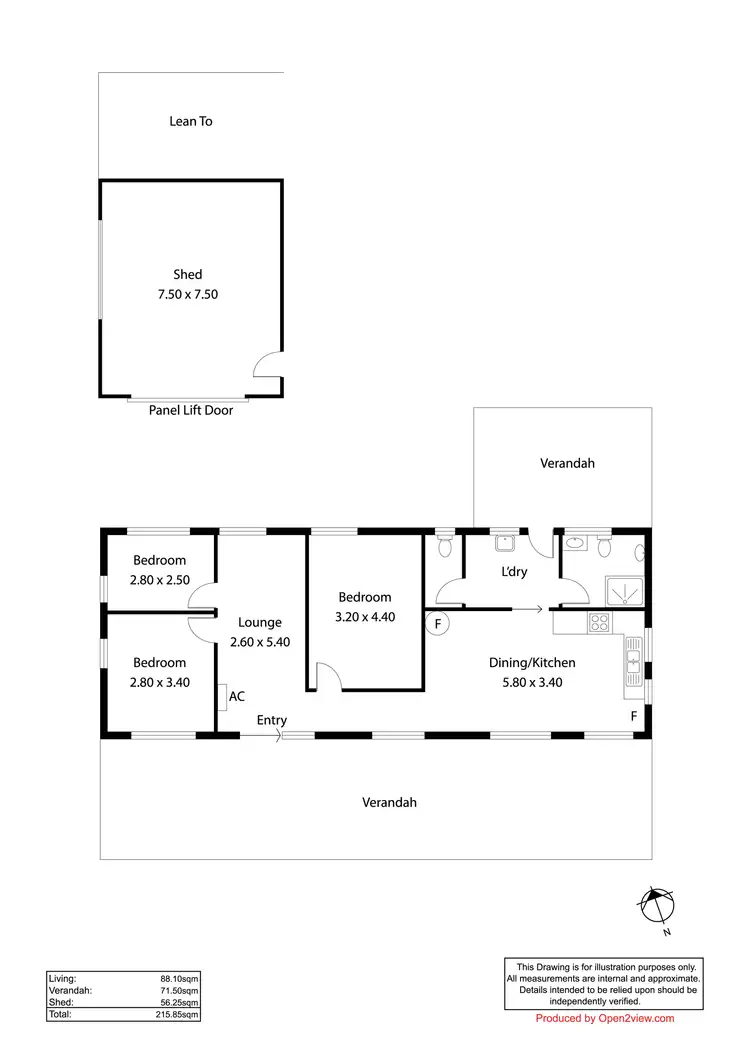 Floorplan of Homely house listing, 19 Devon Street, Clinton SA 5570