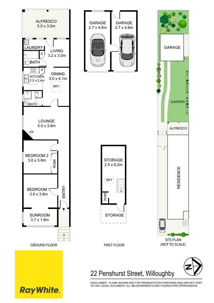 Floorplan of Homely house listing, 22 Penshurst Street, Willoughby NSW 2068