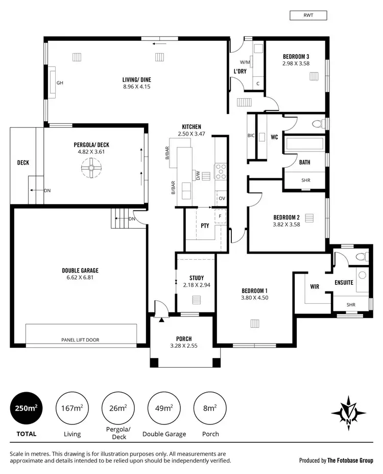 Floorplan of Homely house listing, 44 Shetland Court, Nairne SA 5252