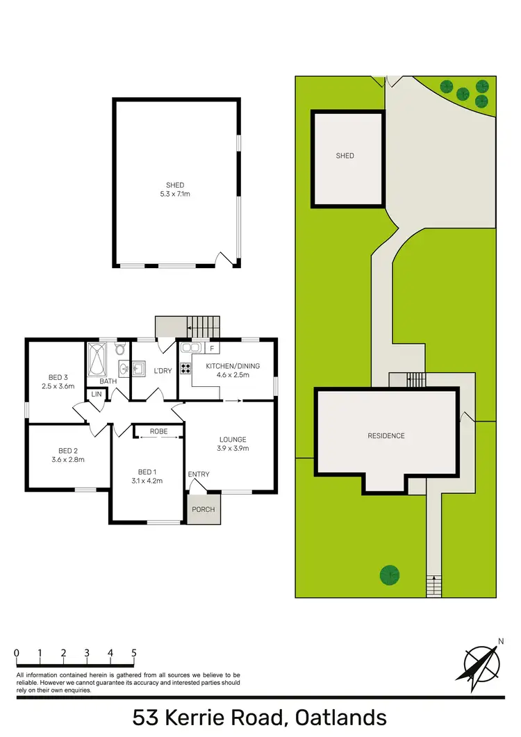 Floorplan of Homely house listing, 53 Kerrie Road, Oatlands NSW 2117