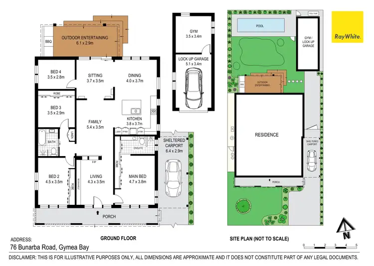 Floorplan of Homely house listing, 76 Bunarba Road, Gymea Bay NSW 2227