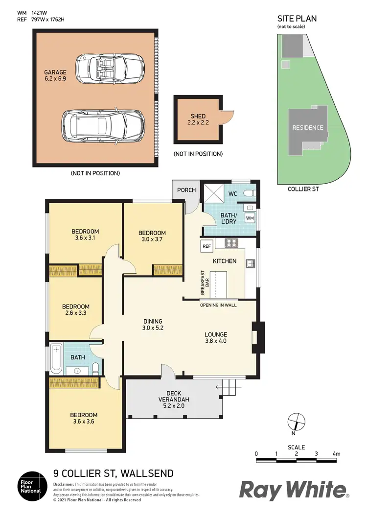 Floorplan of Homely house listing, 9 Collier Street, Wallsend NSW 2287