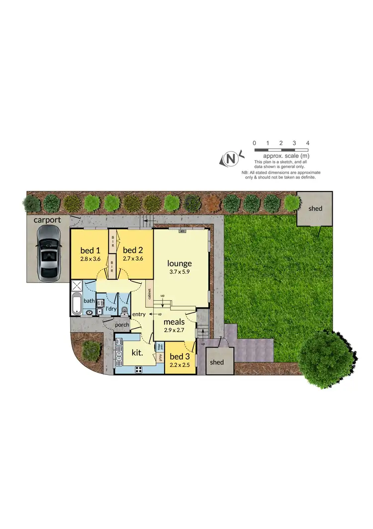 Floorplan of Homely unit listing, 2/12 View Road, Glen Waverley VIC 3150