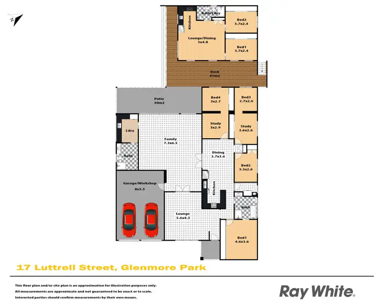Floorplan of Homely house listing, 17 Luttrell Street, Glenmore Park NSW 2745