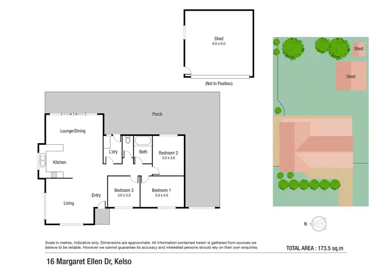 Floorplan of Homely house listing, 16 Margaret Ellen Drive, Kelso QLD 4815