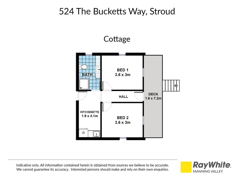 Floorplan of Homely rural property listing, 524 The Bucketts Way, Stroud Road NSW 2415