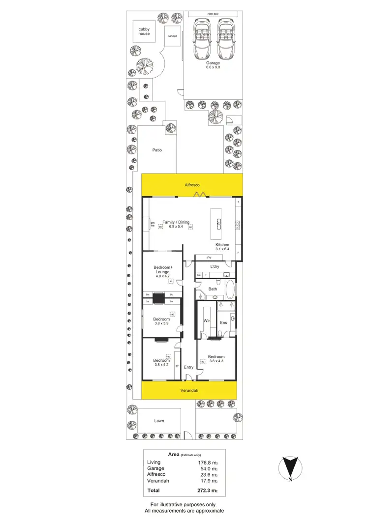 Floorplan of Homely house listing, 11 Marion Street, Unley SA 5061
