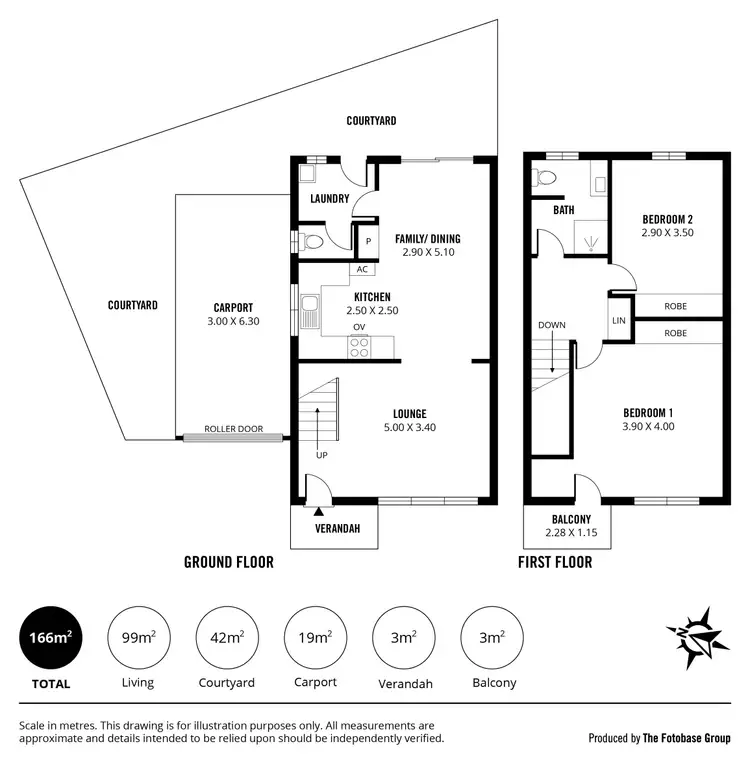 Floorplan of Homely townhouse listing, 1/4 Chapel Street, Plympton SA 5038