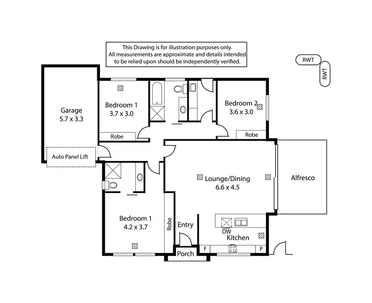 Floorplan of Homely house listing, 2/2 Richardson Avenue, Findon SA 5023