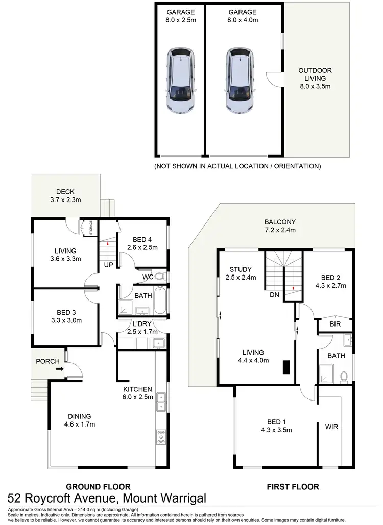 Floorplan of Homely house listing, 52 Roycroft Avenue, Mount Warrigal NSW 2528