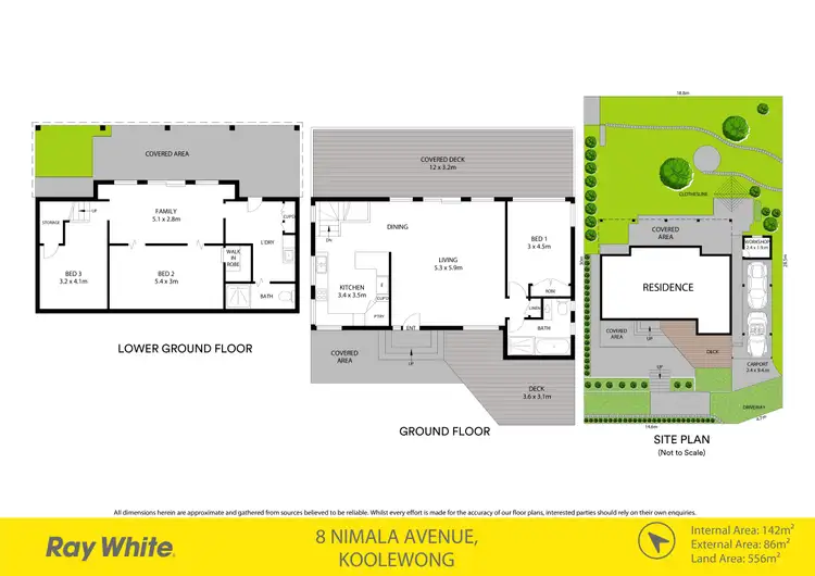 Floorplan of Homely house listing, 8 Nimala Avenue, Koolewong NSW 2256