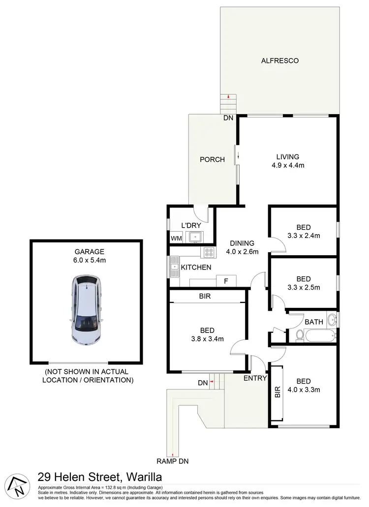 Floorplan of Homely house listing, 29 Helen Street, Warilla NSW 2528