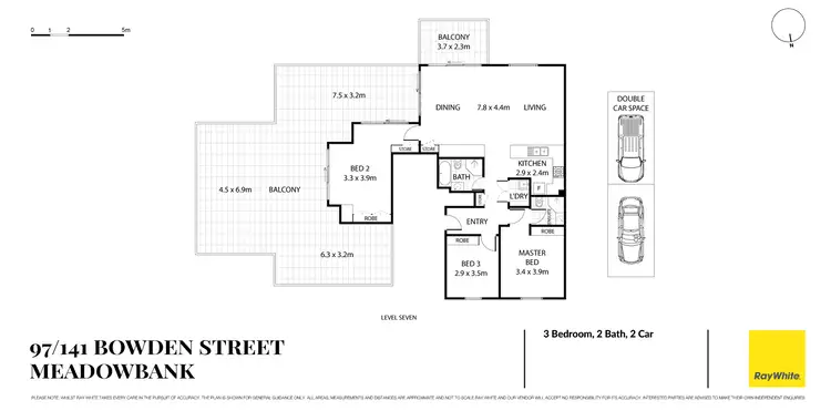 Floorplan of Homely apartment listing, 97/141 Bowden Street, Meadowbank NSW 2114