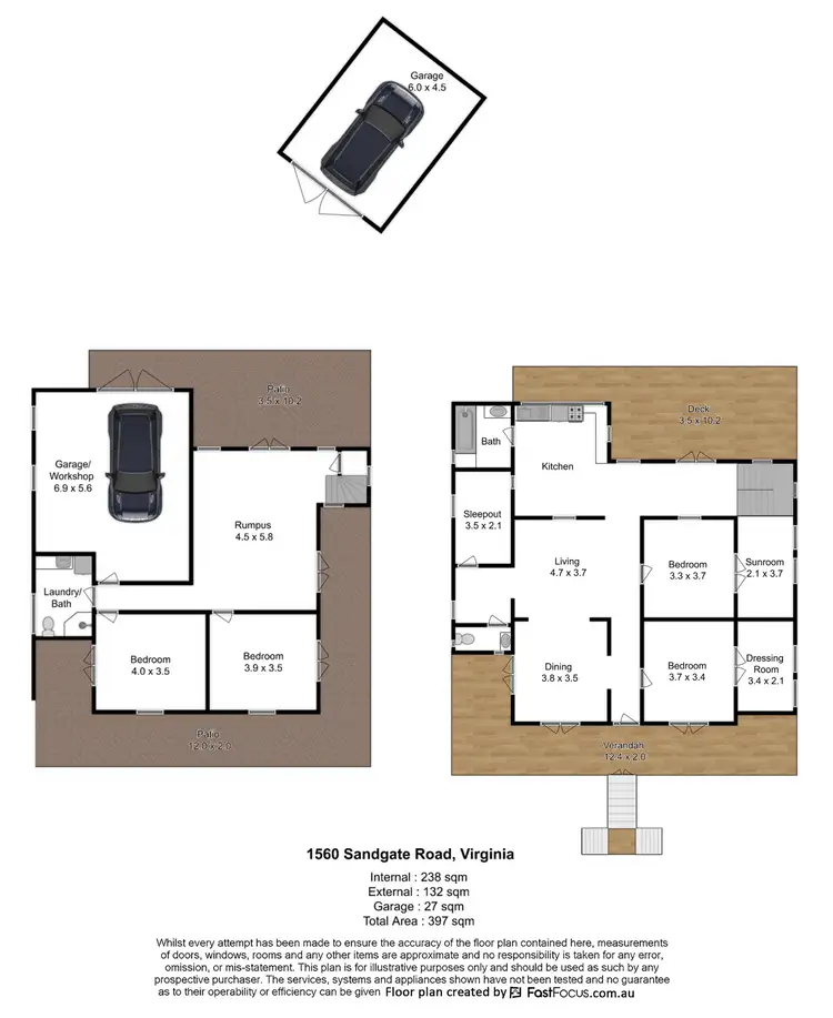 Floorplan of Homely house listing, 1560 Sandgate Road, Virginia QLD 4014