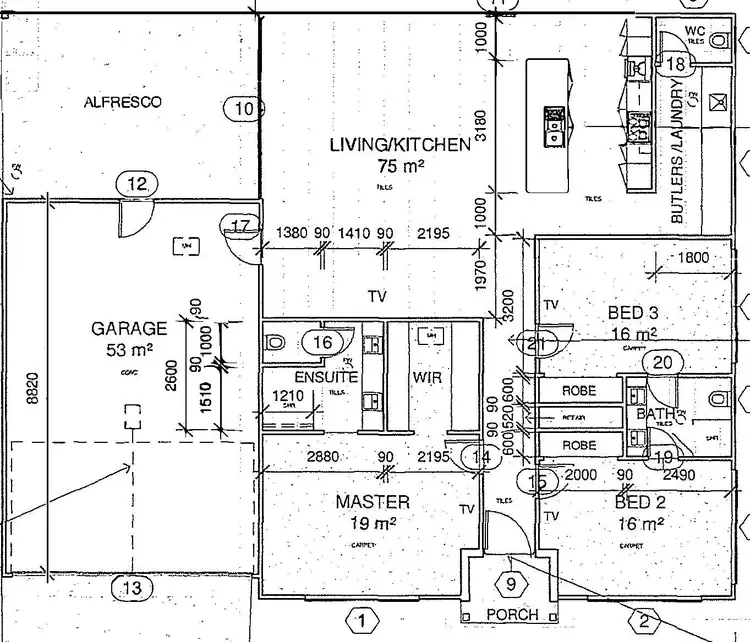 Floorplan of Homely house listing, 23 Ziebell Circuit, Wodonga VIC 3690