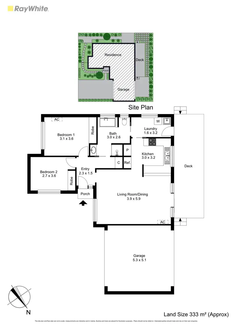 Floorplan of Homely unit listing, 2/5 Mccomb Boulevard, Frankston South VIC 3199