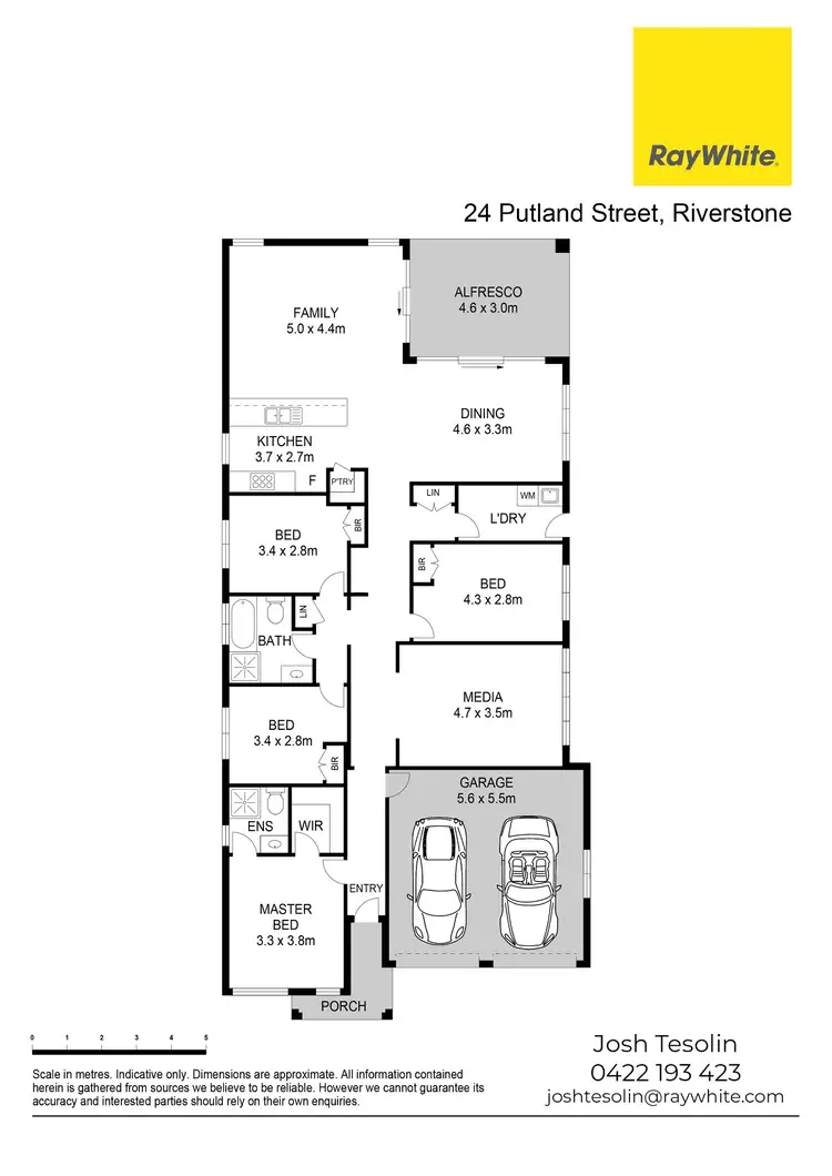 Floorplan of Homely house listing, 24 Putland Street, Riverstone NSW 2765