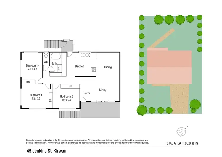 Floorplan of Homely house listing, 45 Jenkins Street, Kirwan QLD 4817