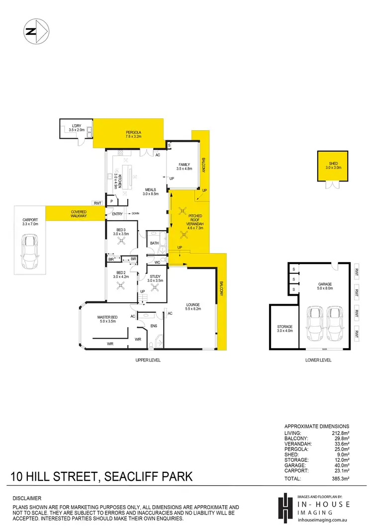 Floorplan of Homely house listing, 10 Hill Street, Seacliff Park SA 5049