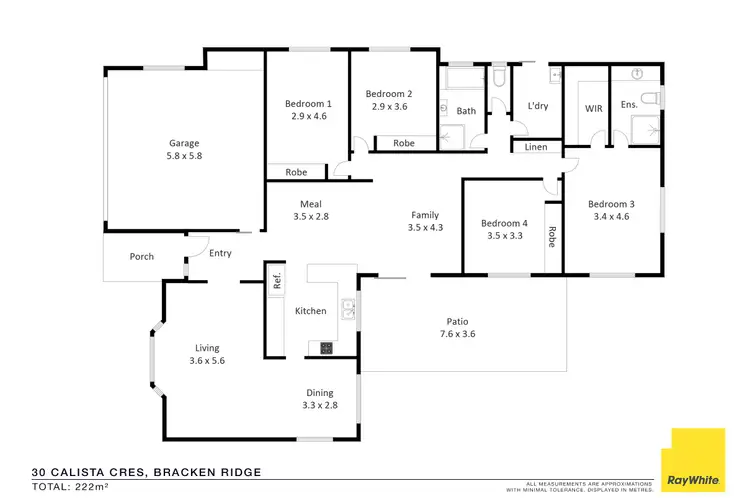 Floorplan of Homely house listing, 30 Calista Crescent, Bracken Ridge QLD 4017