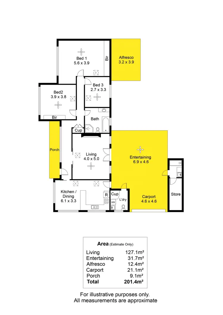 Floorplan of Homely house listing, 26 Troon Street, Novar Gardens SA 5040