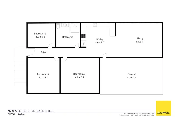 Floorplan of Homely house listing, 25 Wakefield Street, Bald Hills QLD 4036