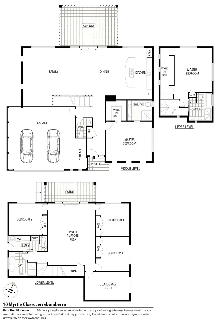 Floorplan of Homely house listing, 10 Myrtle Close, Jerrabomberra NSW 2619