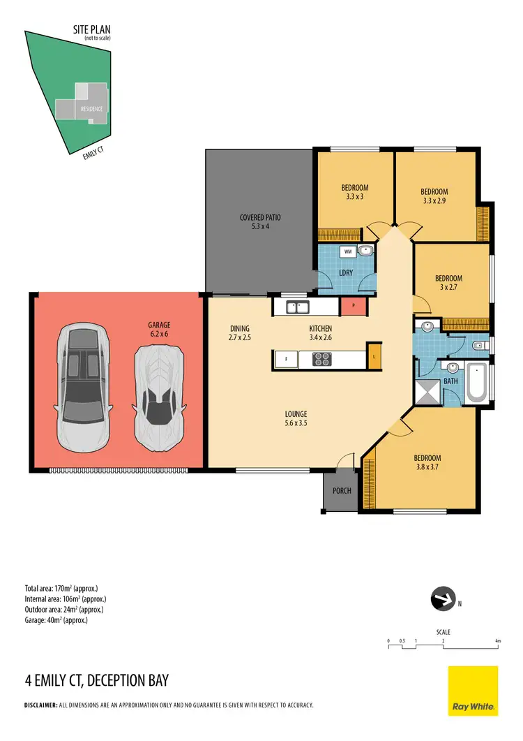 Floorplan of Homely house listing, 4 Emily Court, Deception Bay QLD 4508