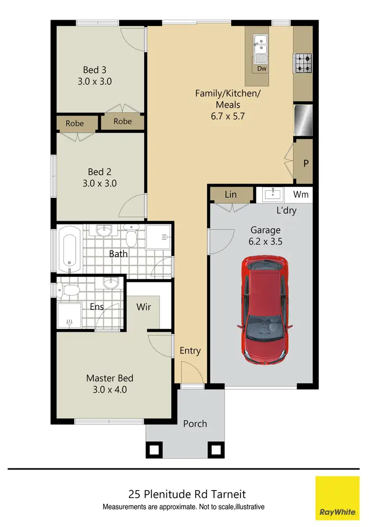 Floorplan of Homely house listing, 25 Plenitude Road, Tarneit VIC 3029