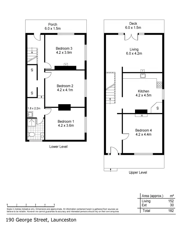 Floorplan of Homely house listing, 190 George Street, Launceston TAS 7250