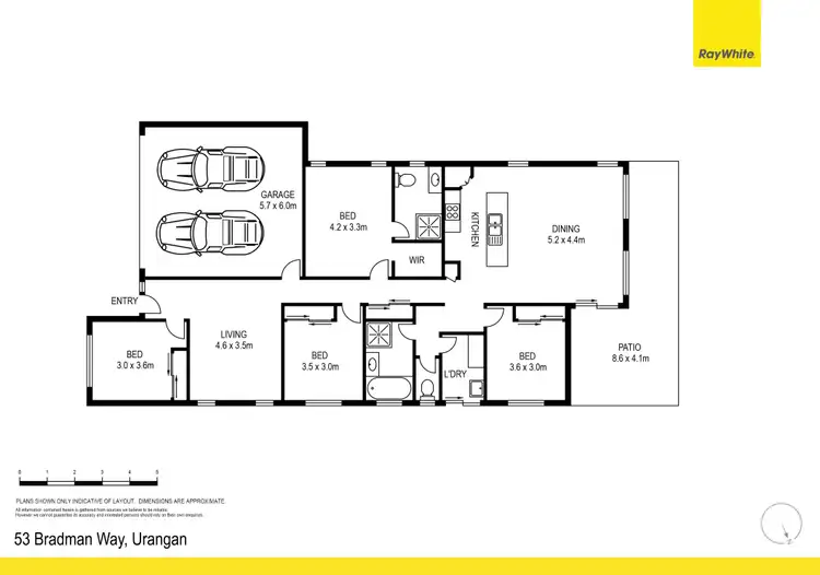 Floorplan of Homely house listing, 53 Bradman Way, Urangan QLD 4655