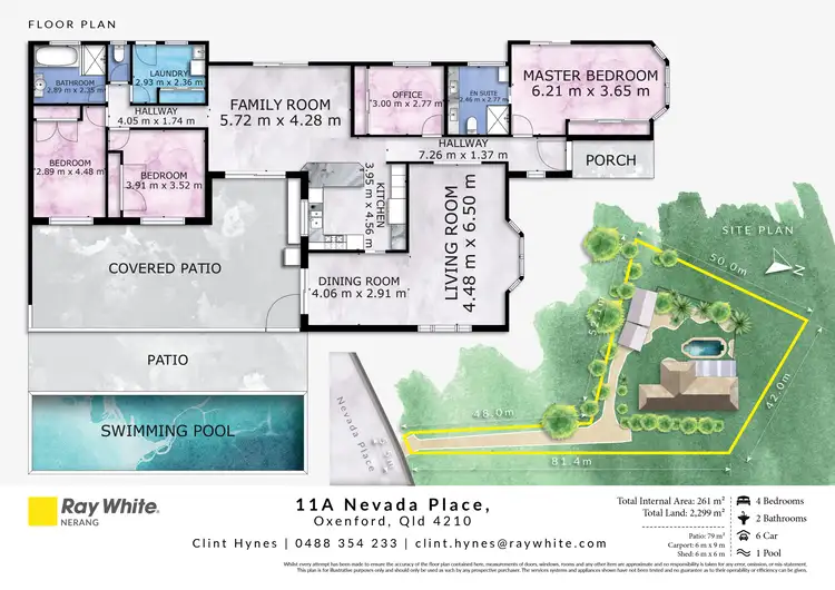 Floorplan of Homely house listing, 11A Nevada Place, Oxenford QLD 4210