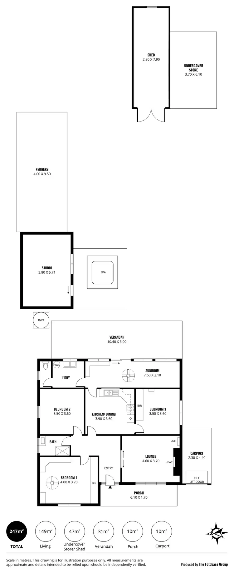 Floorplan of Homely house listing, 9 Sansom Road, Semaphore Park SA 5019