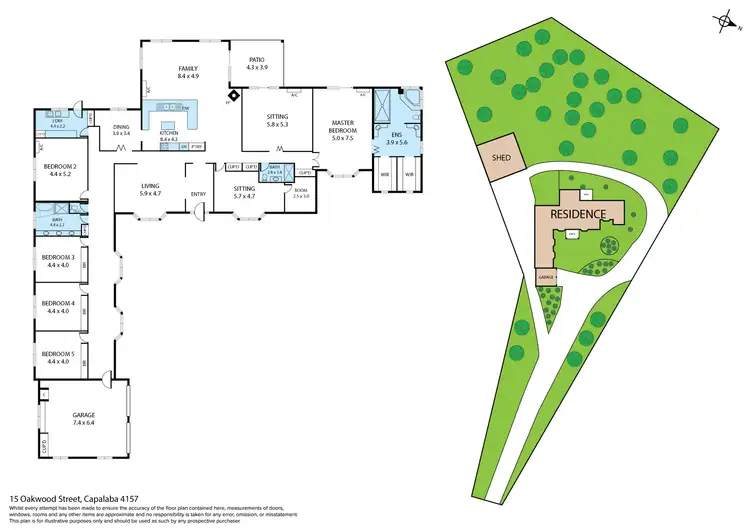 Floorplan of Homely rural property listing, 15 Oakwood Street, Capalaba QLD 4157